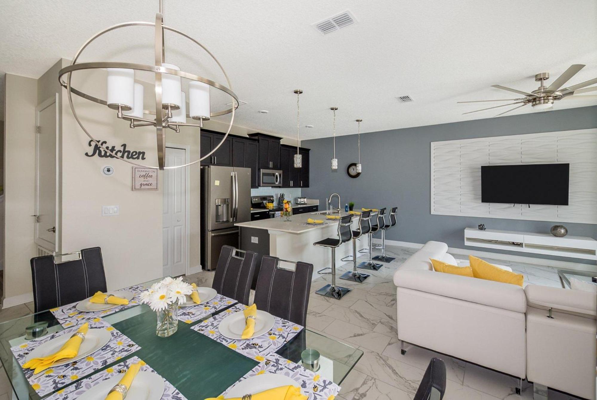 Сasa de vacaciones 4929gc Townhouse 4 Bedrooms & 3 Bathrooms + Pool Kissimmee