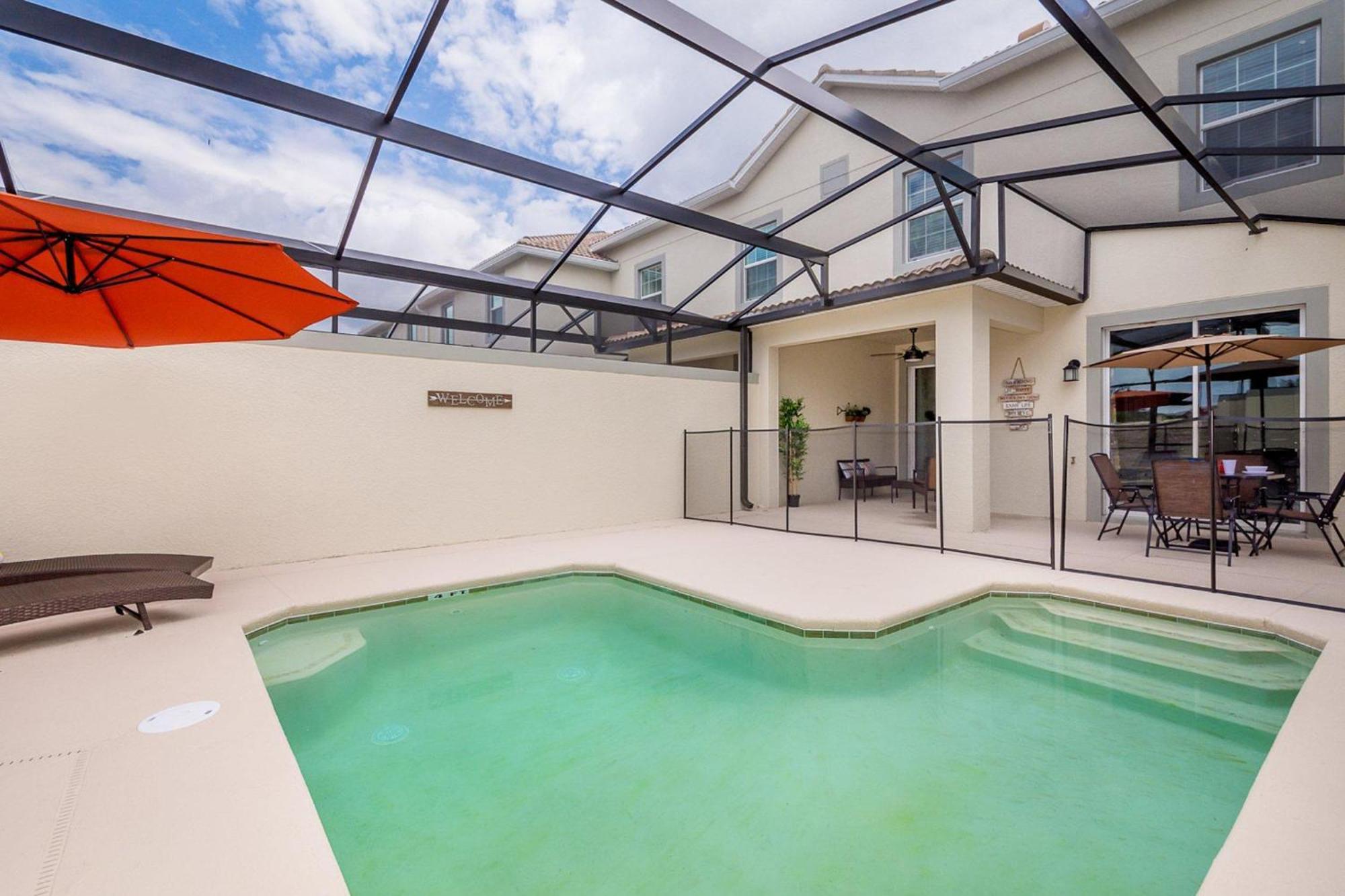 4929gc Townhouse 4 Bedrooms & 3 Bathrooms + Pool * Kissimmee
